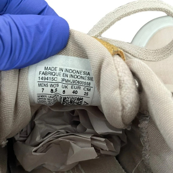 Converse Chuck Taylor All Star Fulton Beige 149415C Men's Trainers Size 7 - Picture 10 of 11